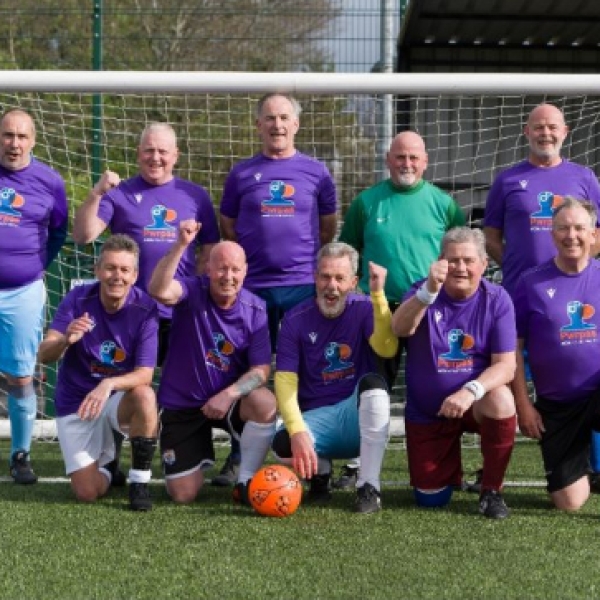 North Wales Over 60s Walking Football Team Takes Home Victory Against England